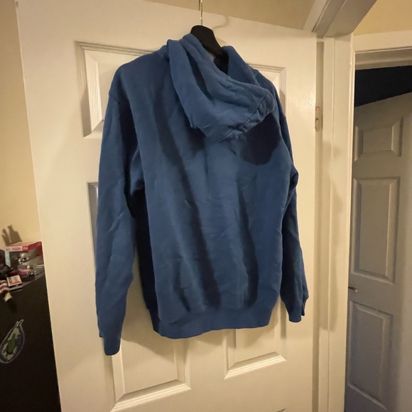 blue hoodie - Picture 2 of 2